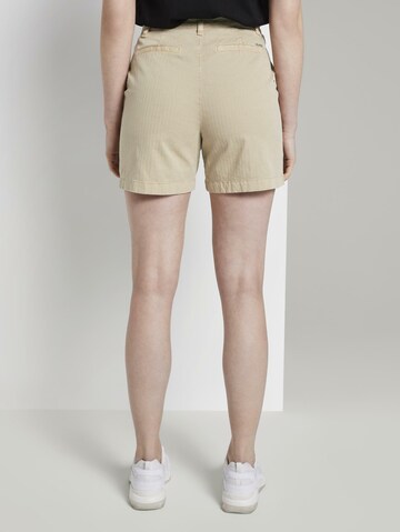 TOM TAILOR DENIM Regular Shorts in Beige