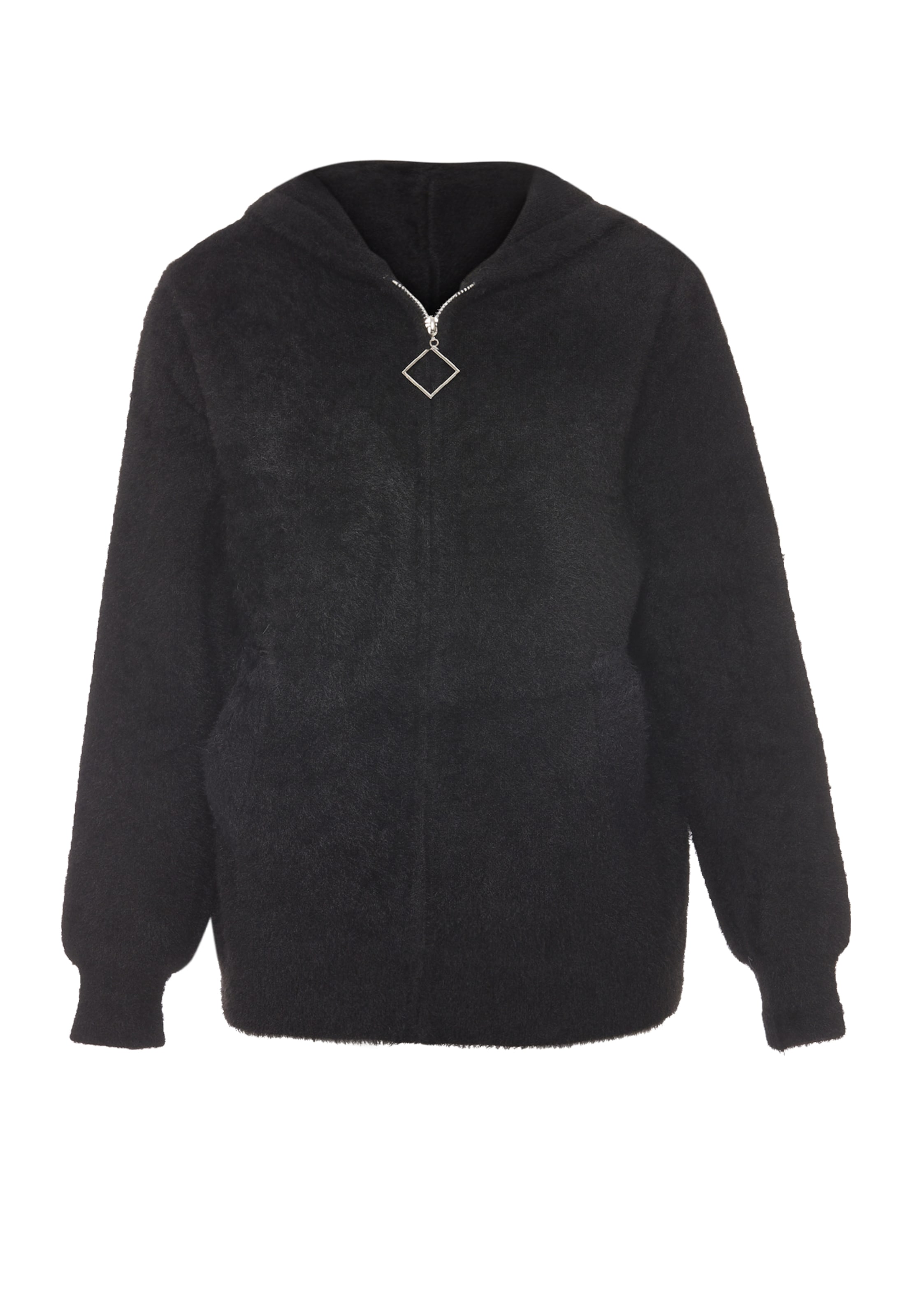 Poomi Knit cardigan in Black: front