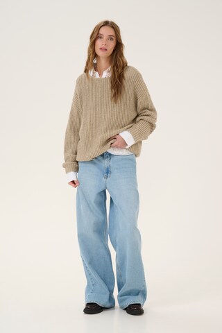My Essential Wardrobe Sweater 'TiaMW' in Beige