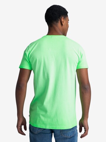 Petrol Industries T-Shirt 'Sunglare' in Grün