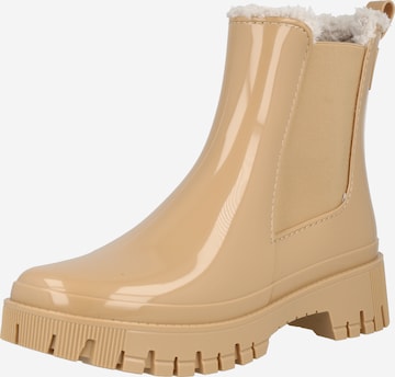 LEMON JELLY Rubber boot 'Colden' in Beige: front