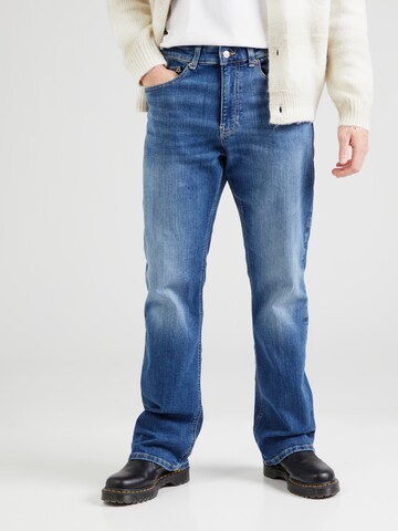 Tommy Jeans Slimfit Džíny 'Ryan' – modrá: přední strana