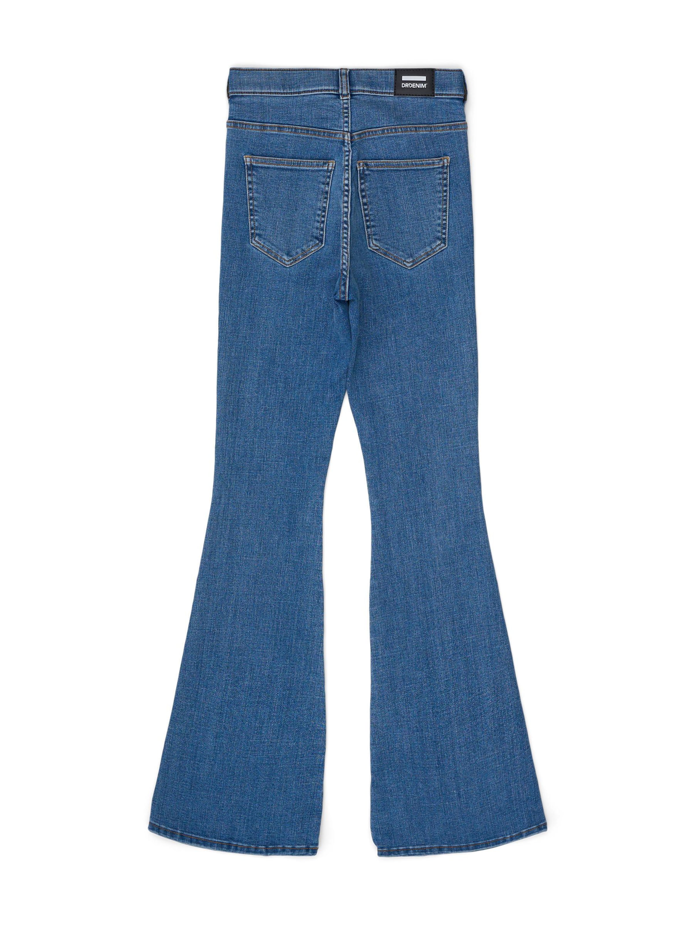 Dr. Denim Skinny Jeans 'Moxy High Flare' in Blue
