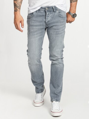 Rock Creek Regular Jeans in Grau: Vorderseite
