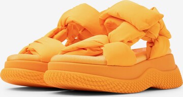 BRONX Sandalen met riem 'Bru-Te' in Oranje