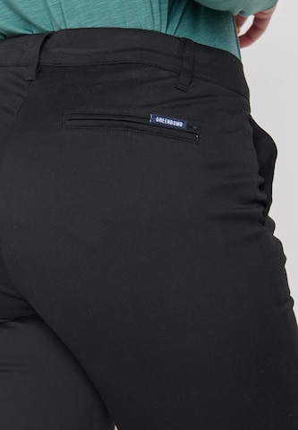 Slimfit Pantaloni chino di GREENBOMB in nero