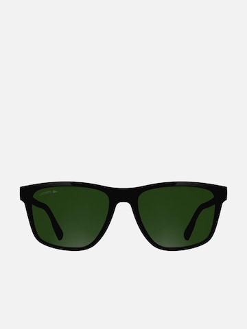 LACOSTE Zonnebril 'Lacoste L6078S Transparent blue 56/18/145 MAN Sunglasses' in Zwart