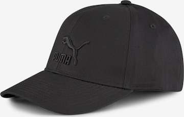 PUMA Cap in Black: front