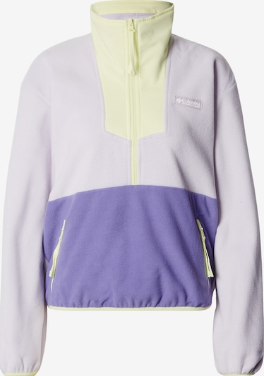 COLUMBIA Sportska sweater majica 'Sequoia Grove™' u pastelno žuta / lila / pastelno ljubičasta, Pregled proizvoda