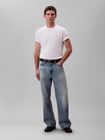 T-Shirt Calvin Klein Jeans en blanc