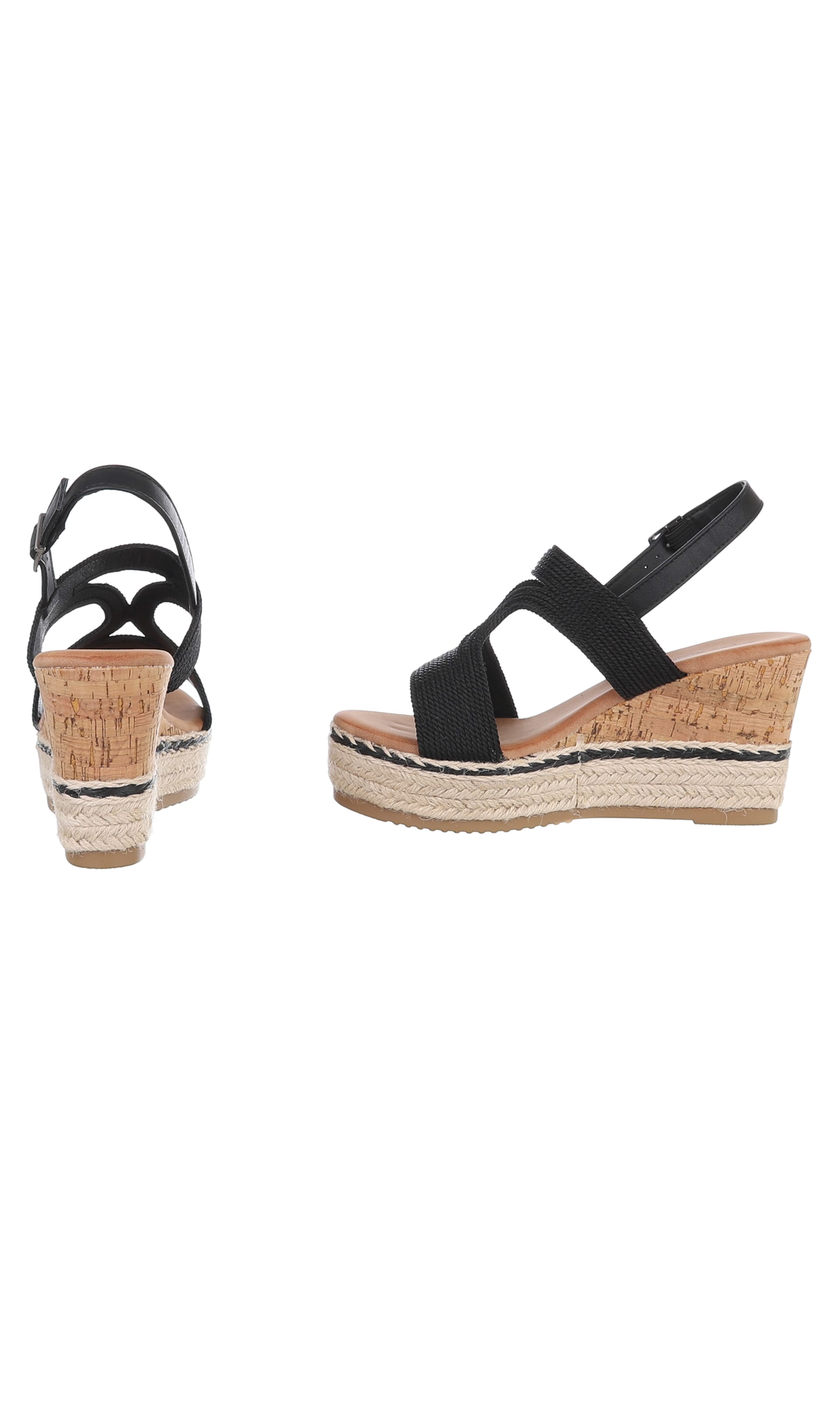 Ital-Design Sandals in Black