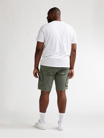 Petrol Industries - Regular Calças cargo em verde