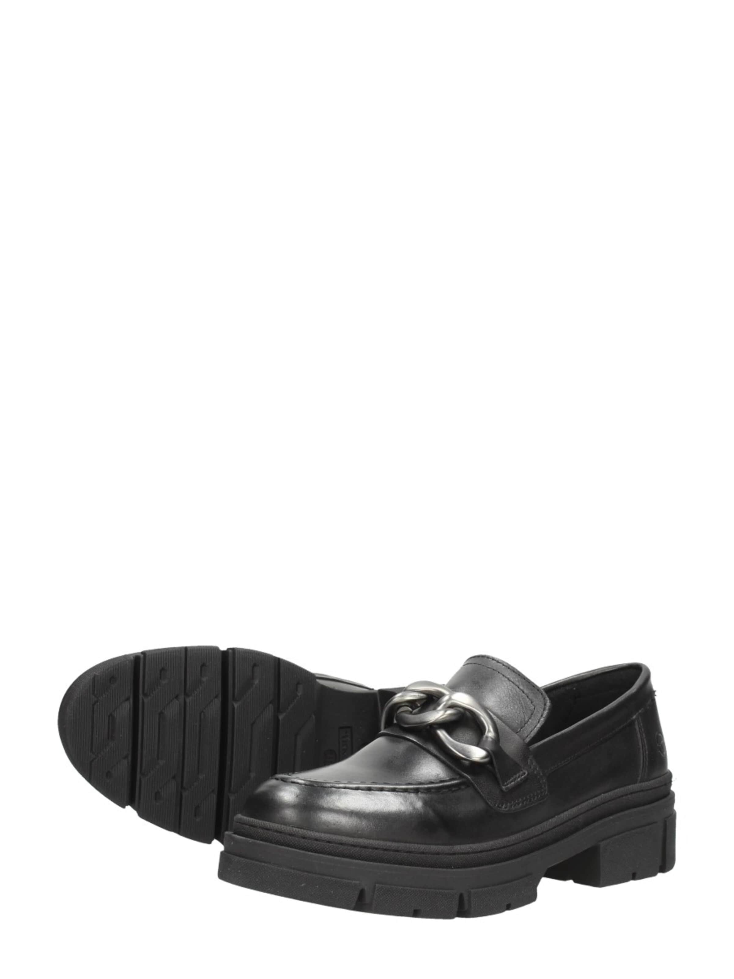 Tamaris Pumps 'Mocassin' in Black