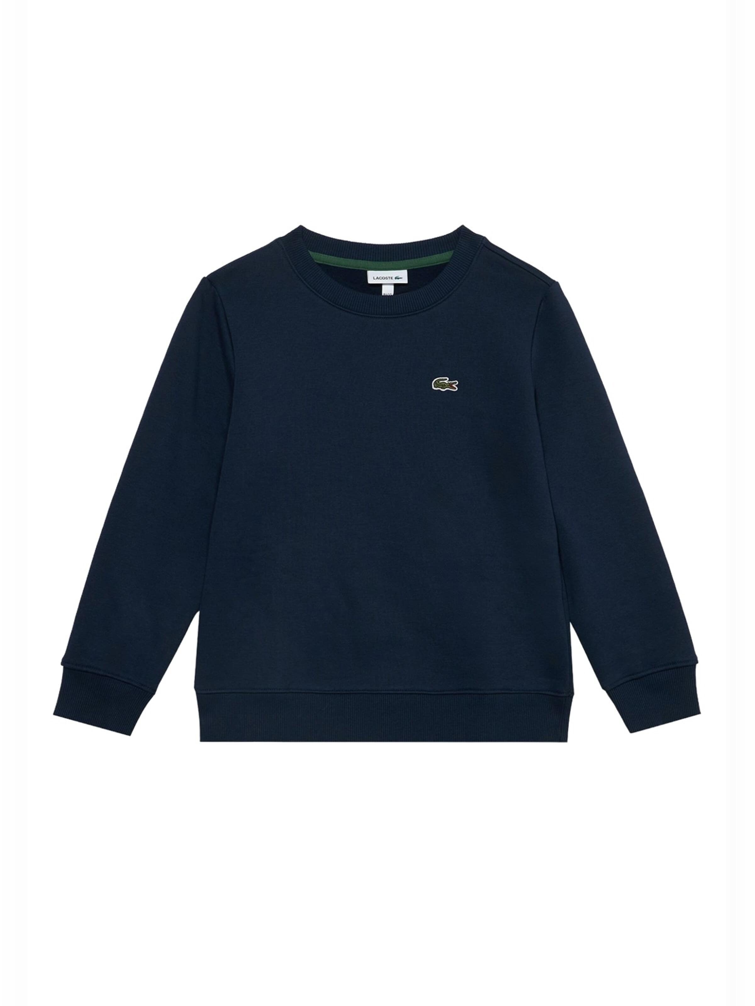 Sweat LACOSTE en bleu : devant