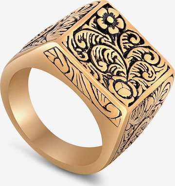 Akitsune Ring 'Floral' in Gold: front