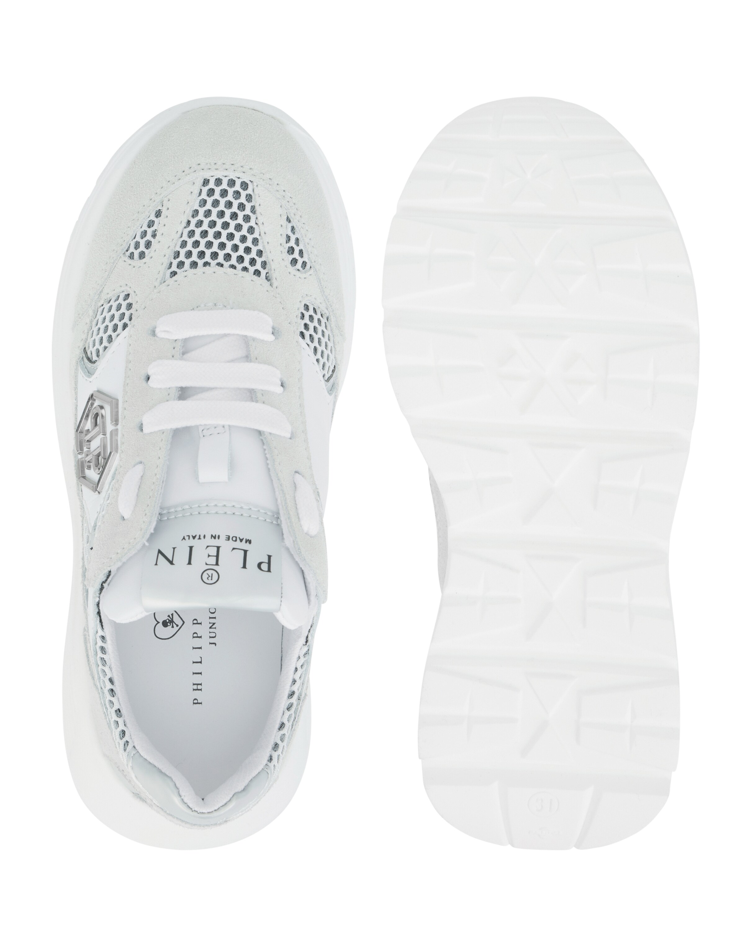 Baskets Philipp Plein en blanc