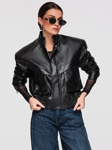 Ombre Between-season jacket in Black