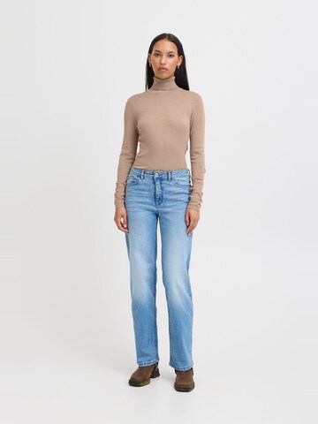 Pull-over 'Mafa' ICHI en beige