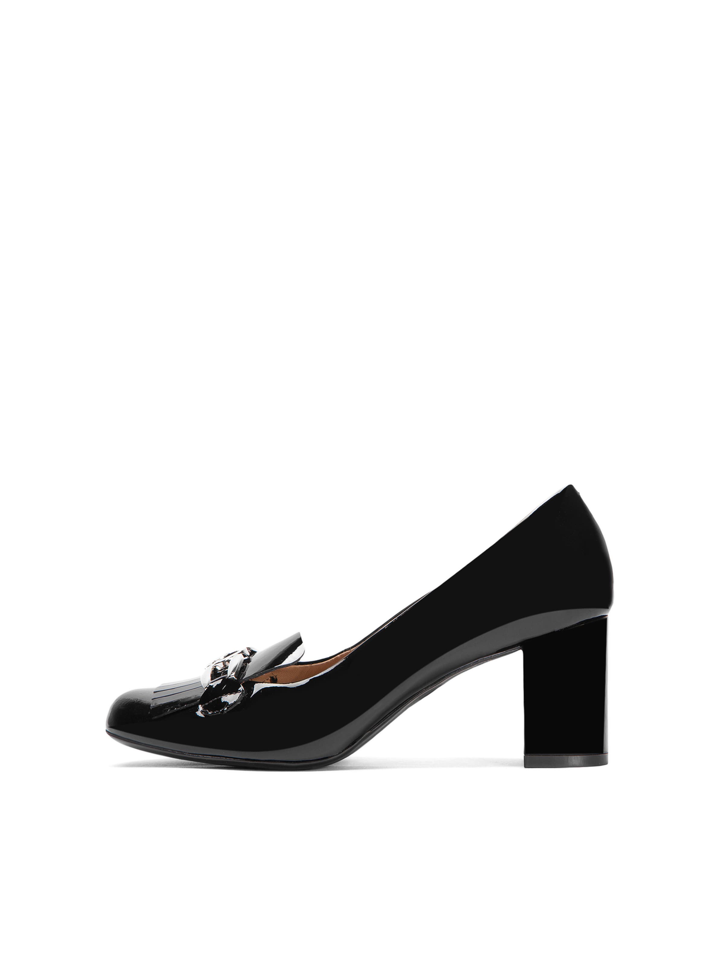 Pumps Kazar pe negru, Vizualizare produs
