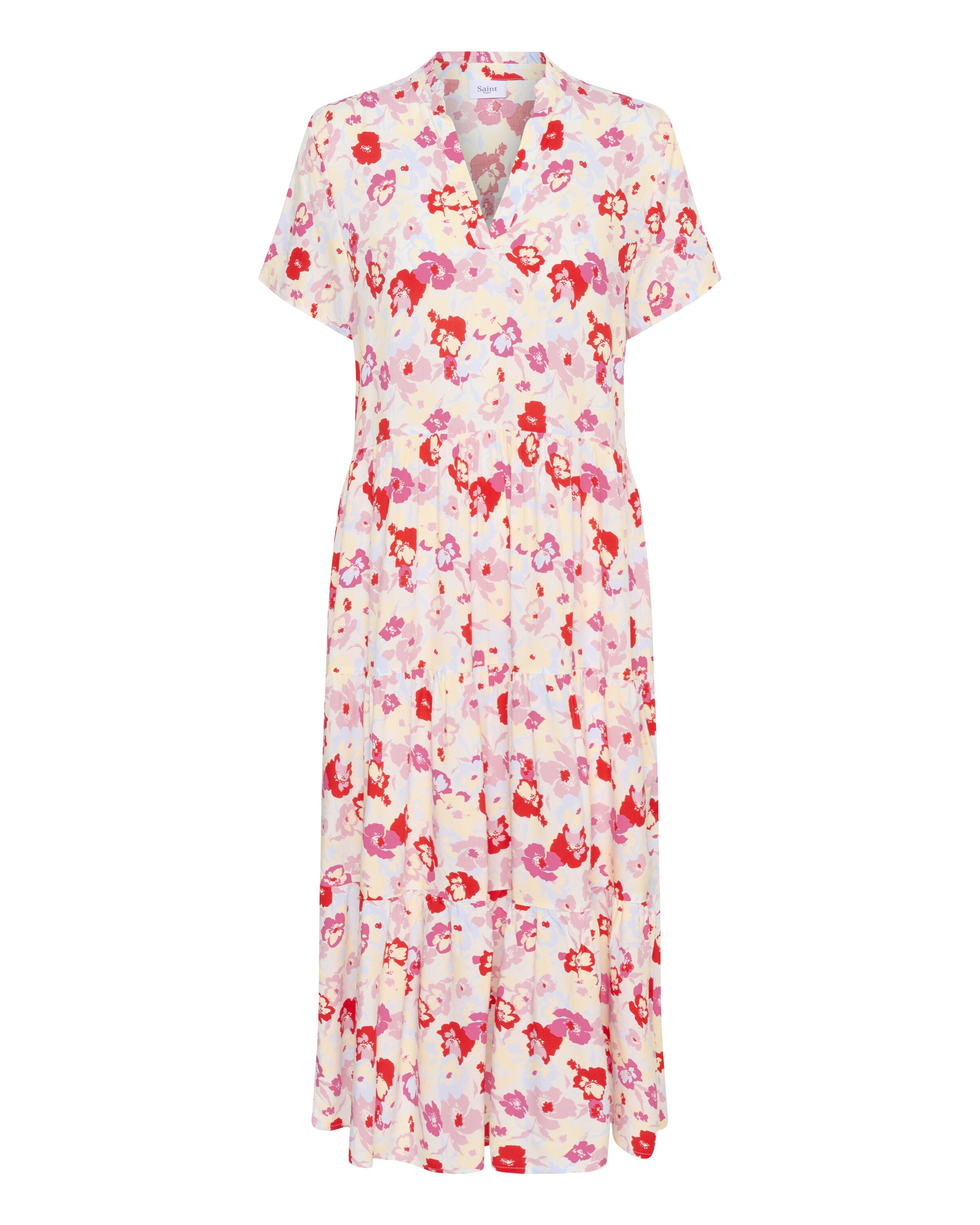 SAINT TROPEZ Dress 'Eda' in Beige: front