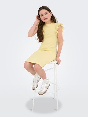 ONLY GIRLS Dress 'KOGDREA' in Yellow