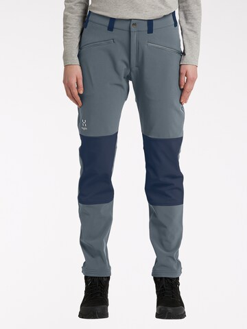 Haglöfs Regular Outdoor Pants 'Chilly' in Blue: front