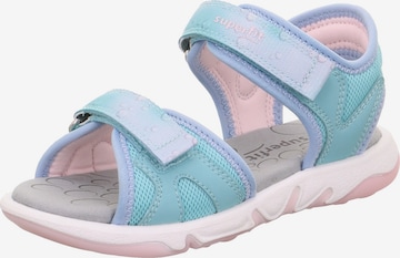 SUPERFIT Sandal 'PEBBLES' in Green: front