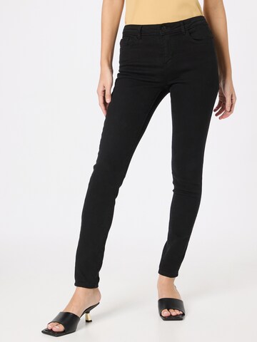 Tally Weijl Skinny Jeans i sort: forside