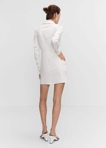 MANGO Shirt Dress 'Tecla' in White