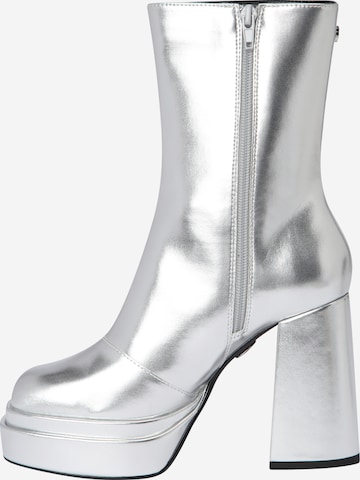 BUFFALO Ankleboots 'May' in Silber