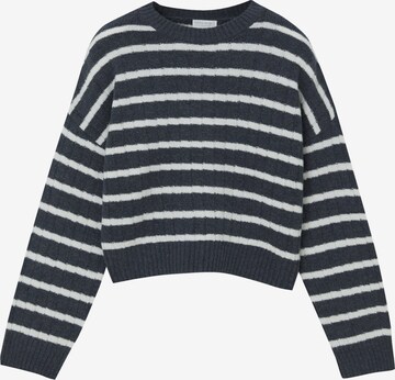 Pull&Bear Sweater in Blue: front