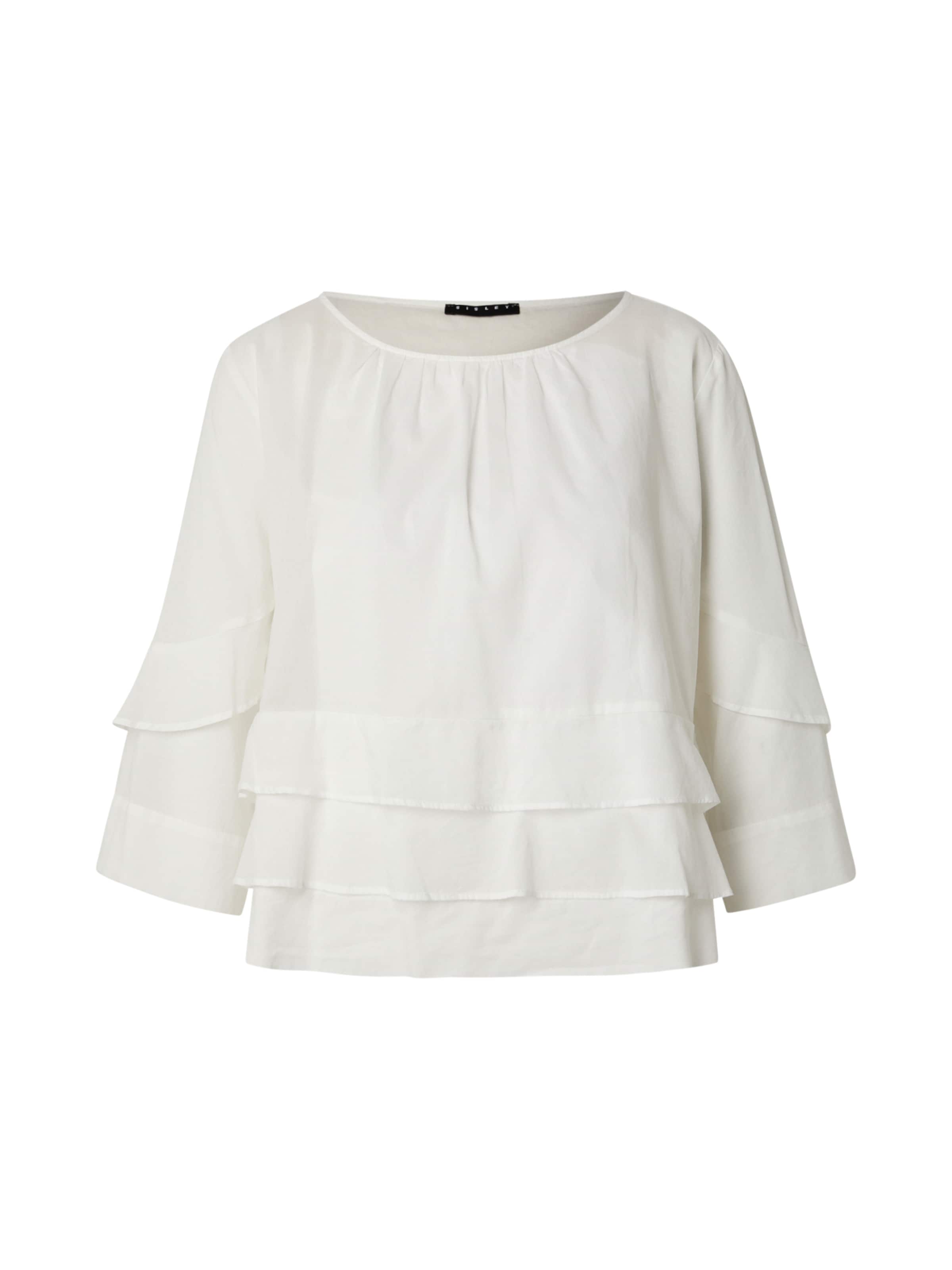 Sisley - Blusa em branco: frente