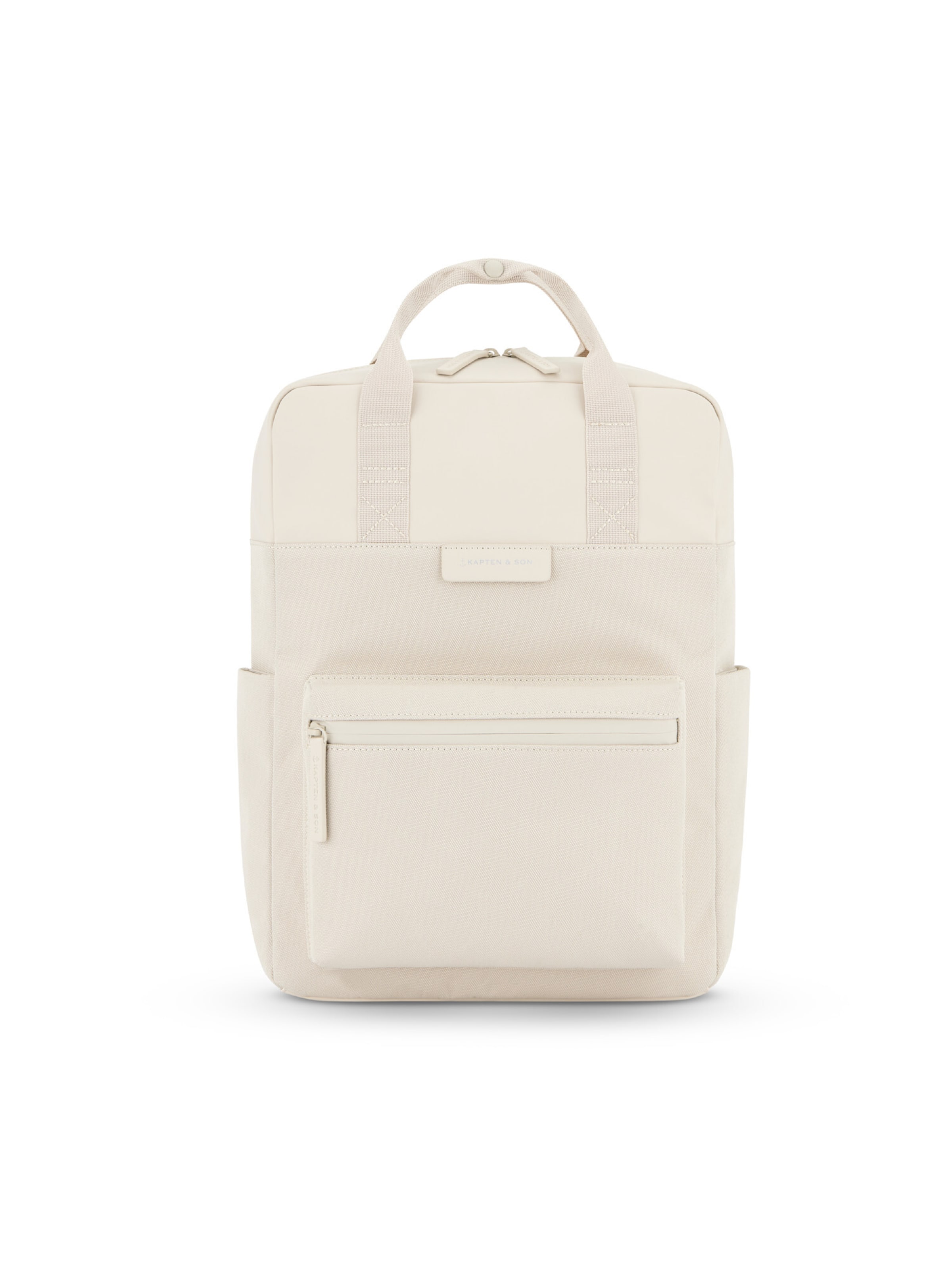 Kapten & Son Rucksack 'Bergen Pro'‌ in Beige: Vorderseite