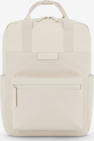 Kapten & Son Backpack 'Bergen Pro' in Beige: front