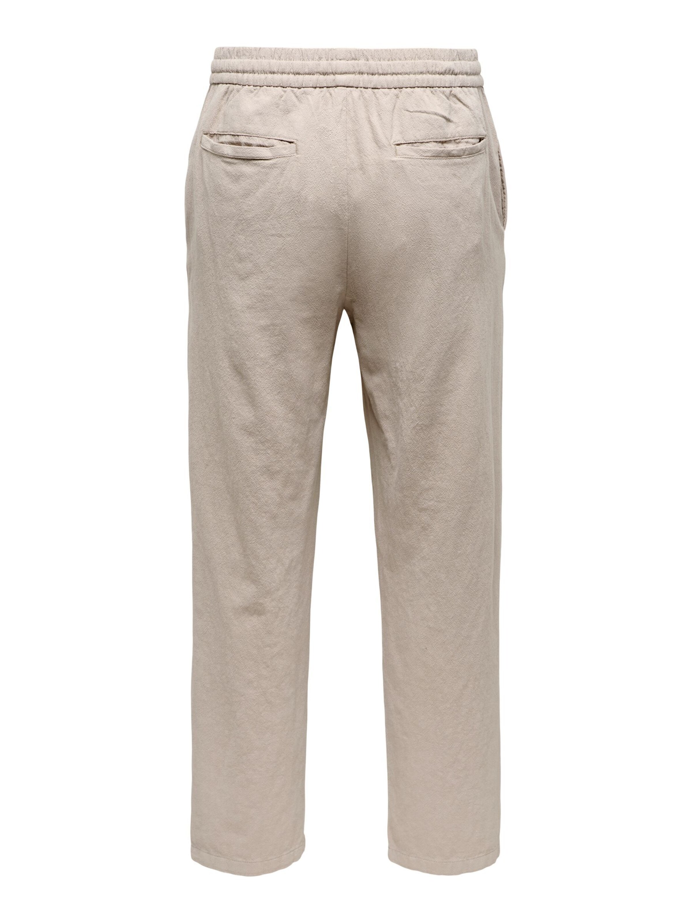 Only & Sons regular Bukser 'ONSSINUS' i beige