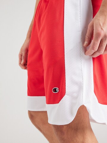 Champion Authentic Athletic Apparel - Loosefit Calças em vermelho