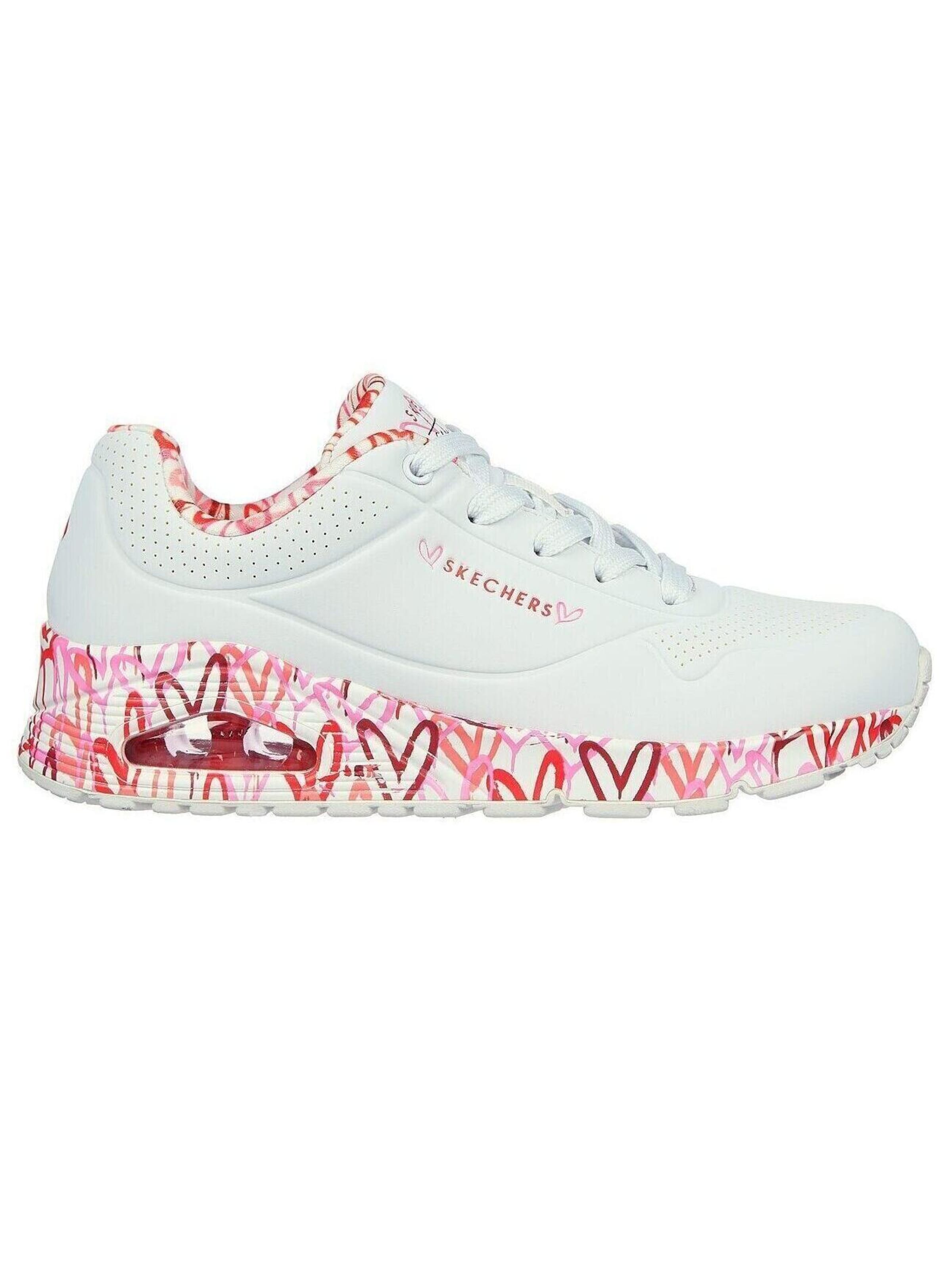 SKECHERS Sportschoen 'Skechers Uno - Loving Love' in Roze: voorkant