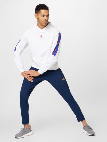 ADIDAS SPORTSWEAR Spordidressipluusid 'Brandlove', värv valge