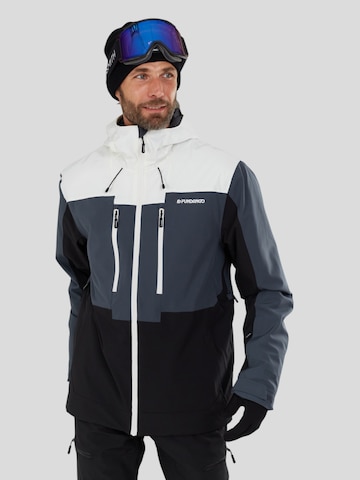 Fundango Udendørsjakke 'Nelson Allmountain ' i grå: forside