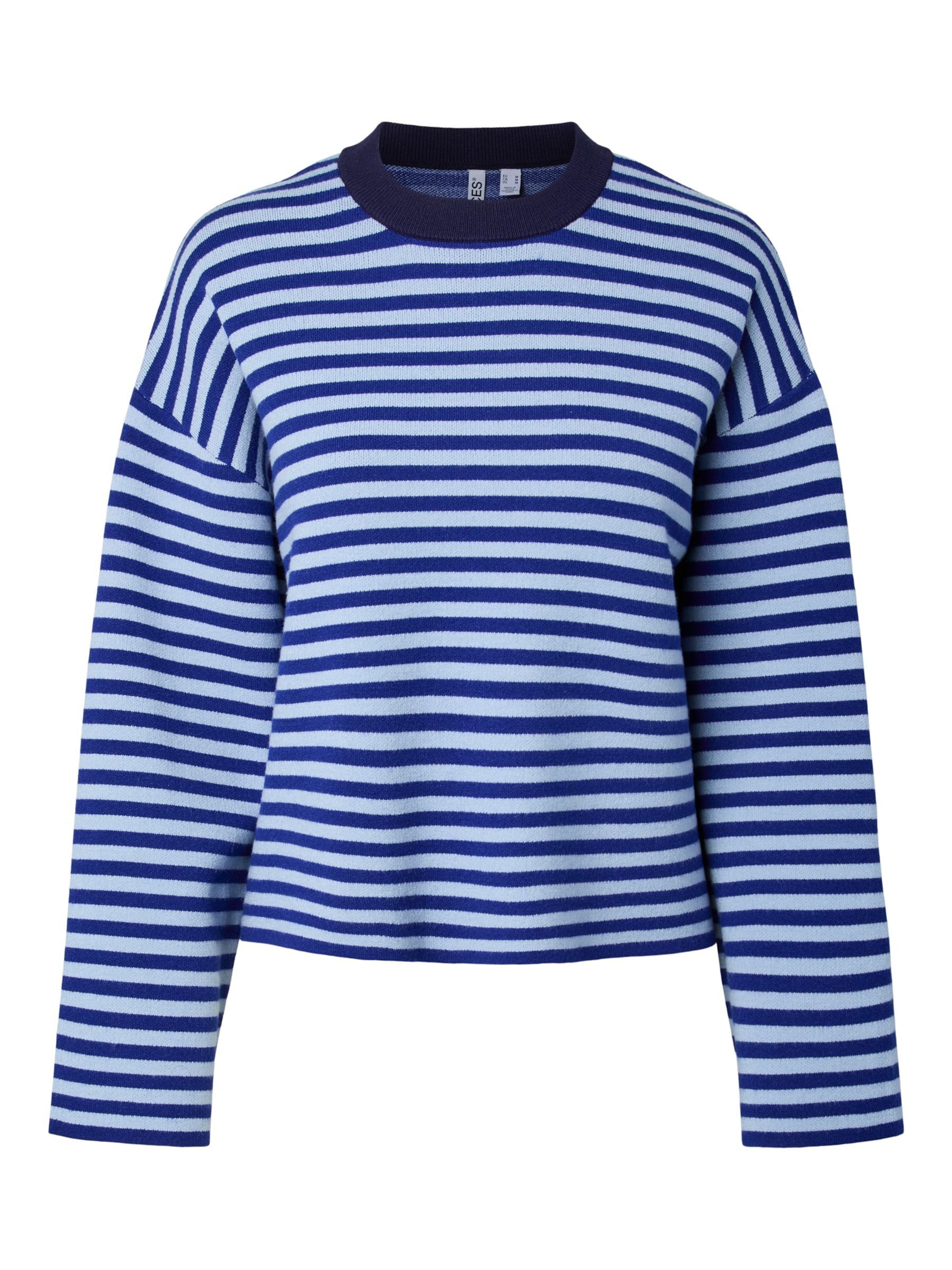 PIECES Pullover 'PCJASSY' in Blau: Vorderseite