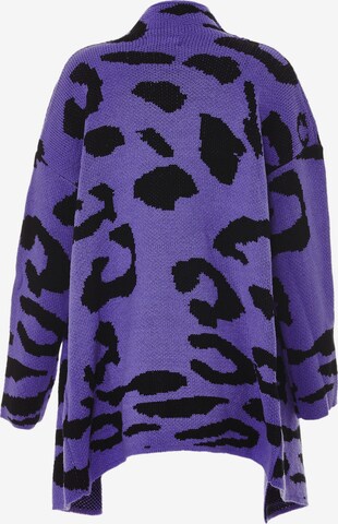 ebeeza Knit Cardigan in Purple