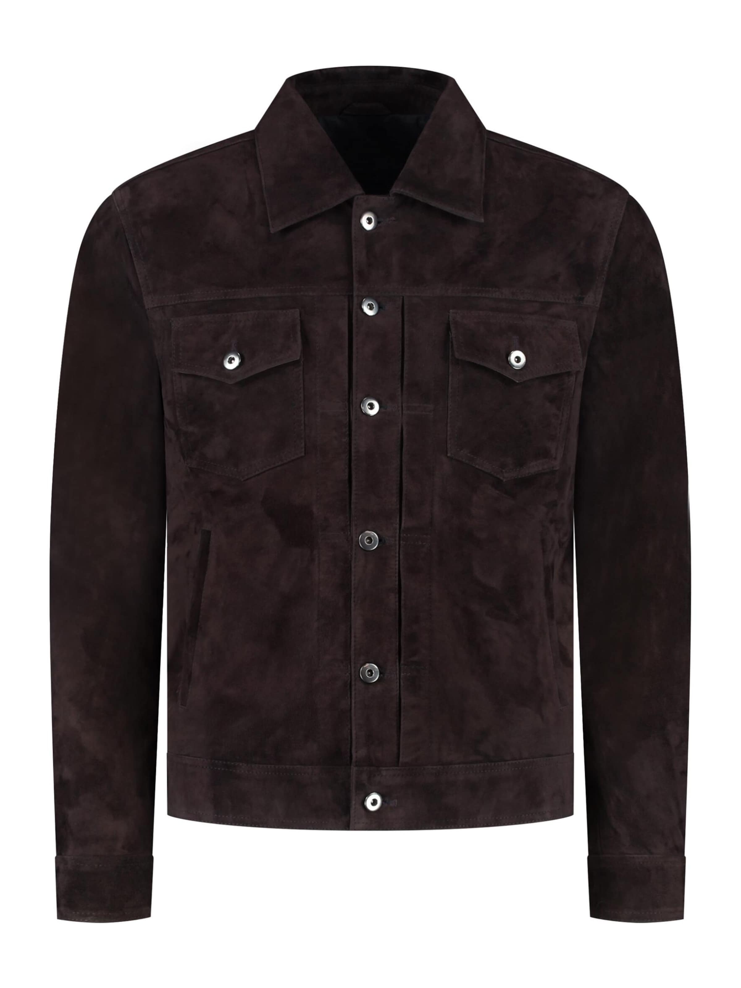 CYCAS D'OR - Chaqueta de entretiempo 'Kent' en marrón: frente