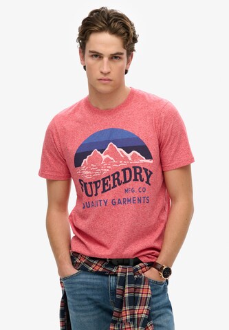 Superdry Shirt in Pink: front