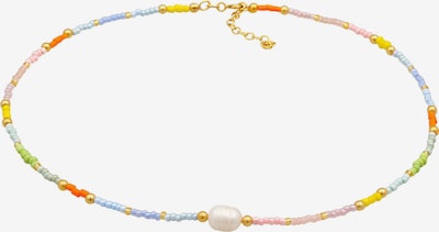 ELLI Necklace in Light blue / Gold / Light green / Orange, Item view