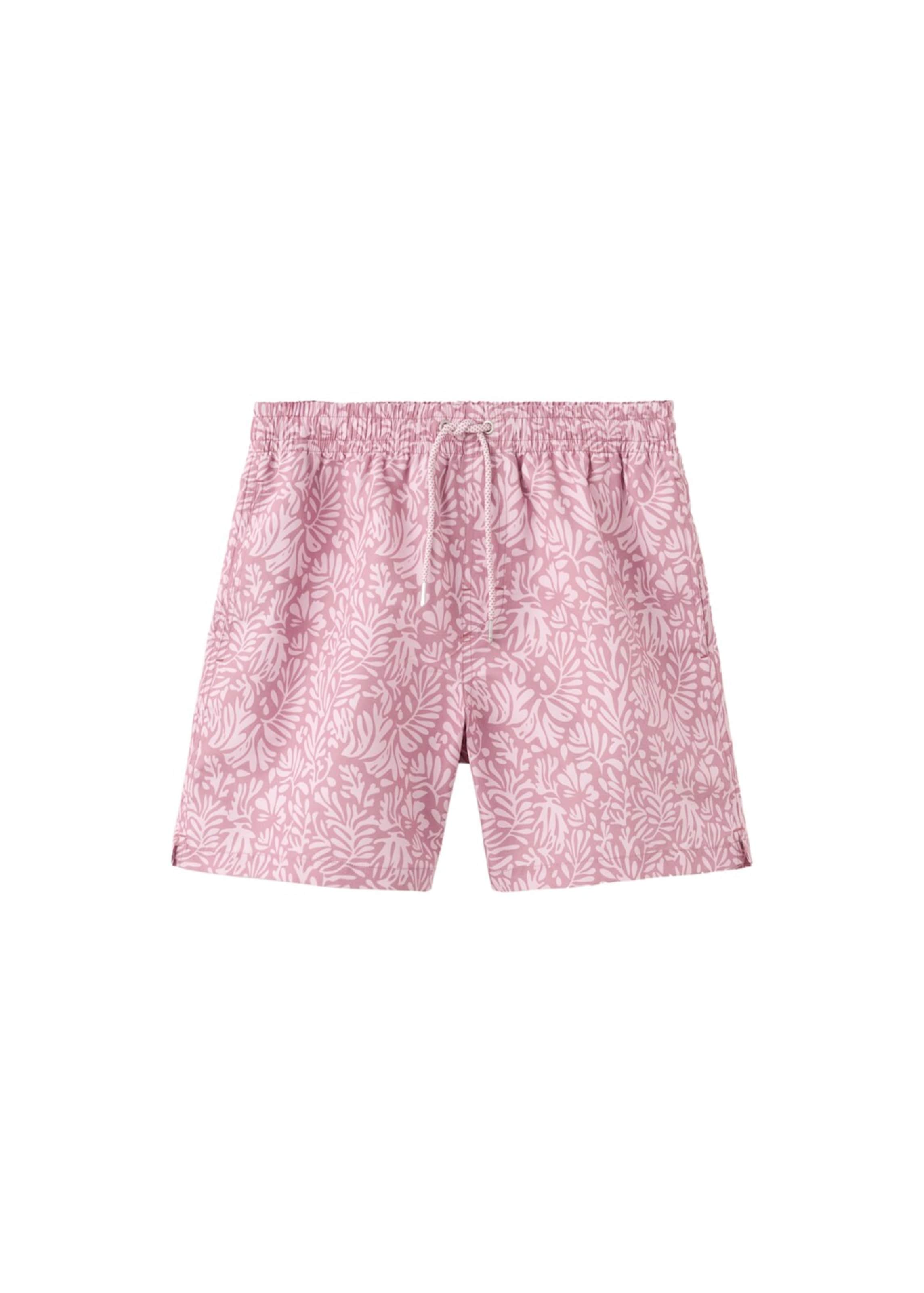 MANGO TEEN Board Shorts 'Malasia' in Pink: front