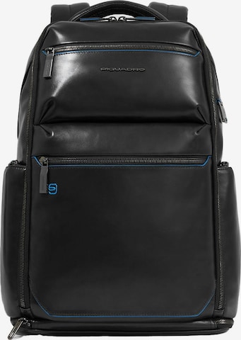 Piquadro Rucksack in Schwarz: Vorderseite