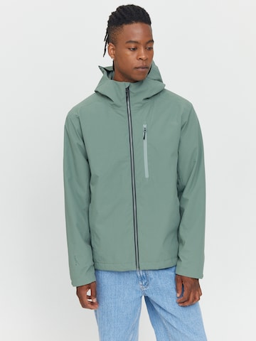 mazine Winter Jacket ' Warner Jacket ' in Green: front