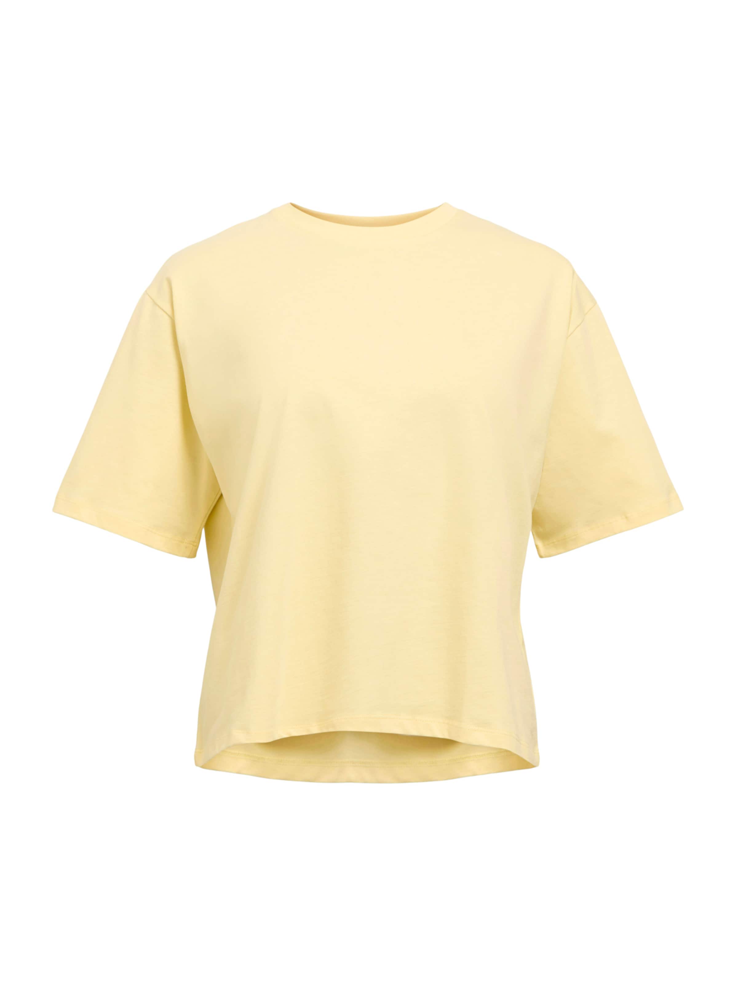 OBJECT - Camiseta 'OBJGIMA' en amarillo: frente