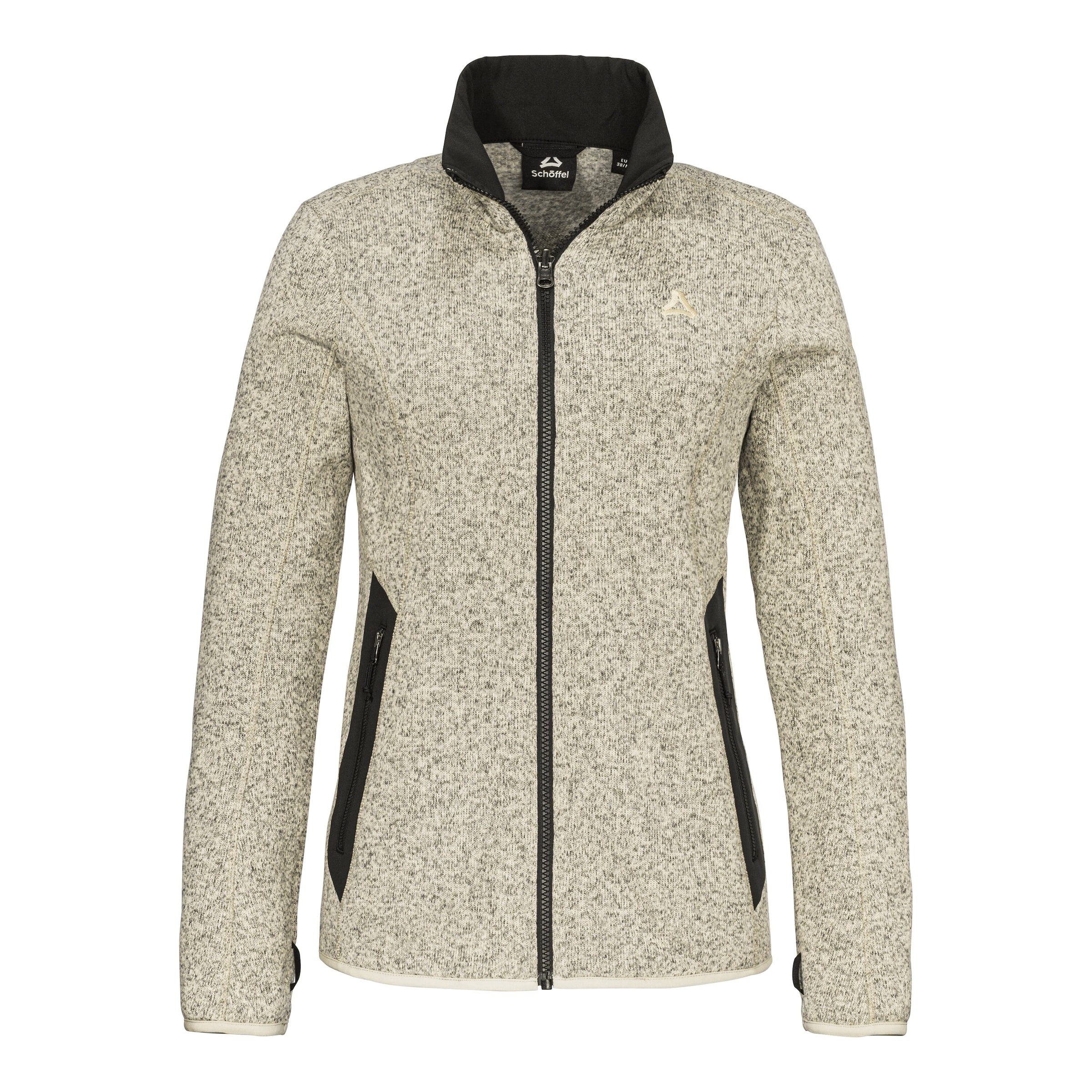 Schöffel Funktionsfleecejacke in Beige: Vorderseite
