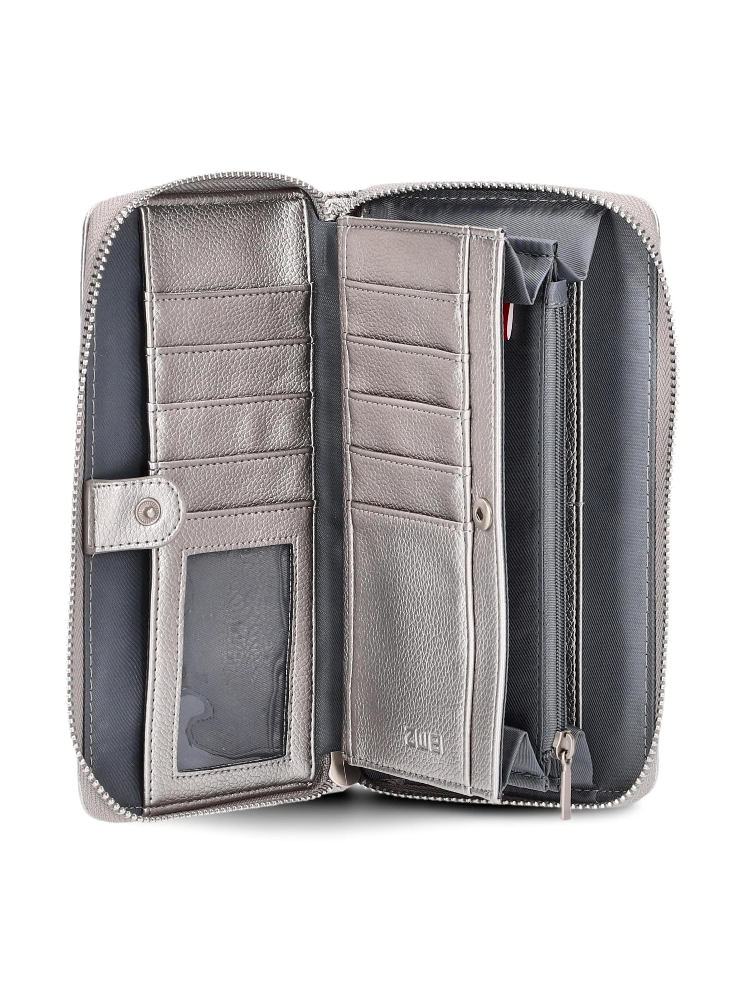 ZWEI - Cartera 'MADEMOISELLE.M MW2' en plata